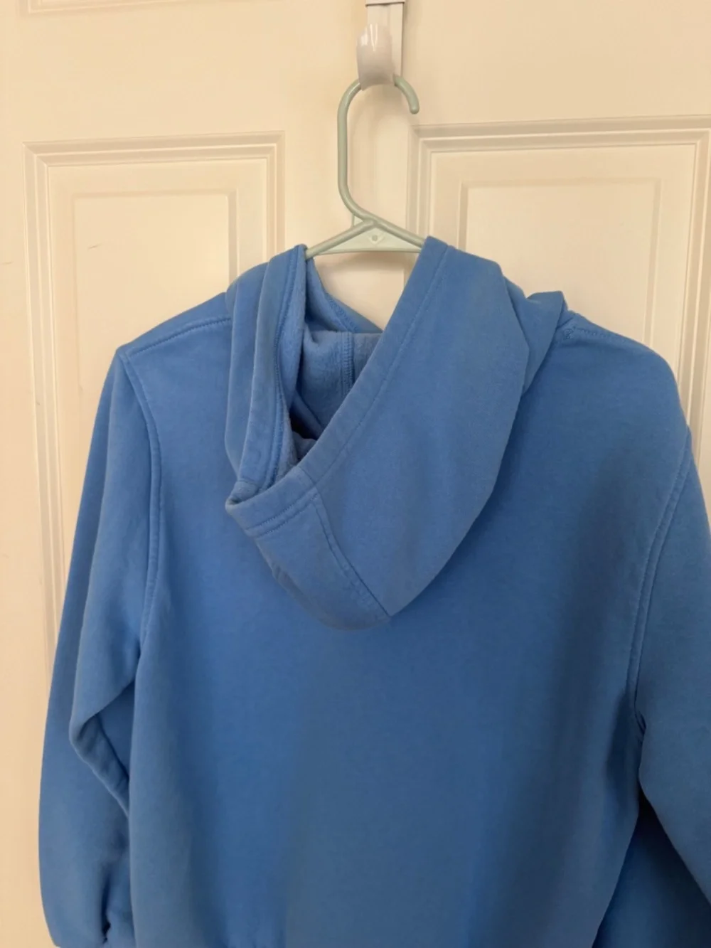 nike girls hoodie blue size xl pockets nike
